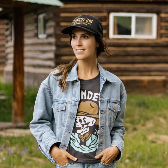 Sendero Provisions Co. “Cowboy Hat” Embroidered Logo Trucker Cap - Picture 7 of 9